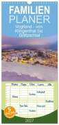 Cover-Bild zum Titel 'Familienplaner 2027 - Vogtland - von Klingenthal bis Göltzschtal mit 5 Spalten (Wandkalender, 21 x 45 cm) CALVENDO' von 'Ulrich Männel'