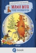 Cover-Bild zum Titel 'Mama Muh feiert Weihnachten' von 'Jujja Wieslander'