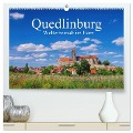 Quedlinburg - Welterbestadt im Harz (hochwertiger Premium Wandkalender 2024 DIN A2 quer), Kunstdruck in Hochglanz - LianeM LianeM