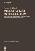 Cover-Bild zum Titel ',Vexatio dat intellectum'' von 'Armin Brülhart'