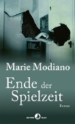 Cover-Bild zum Titel 'Ende der Spielzeit' von 'Marie Modiano'