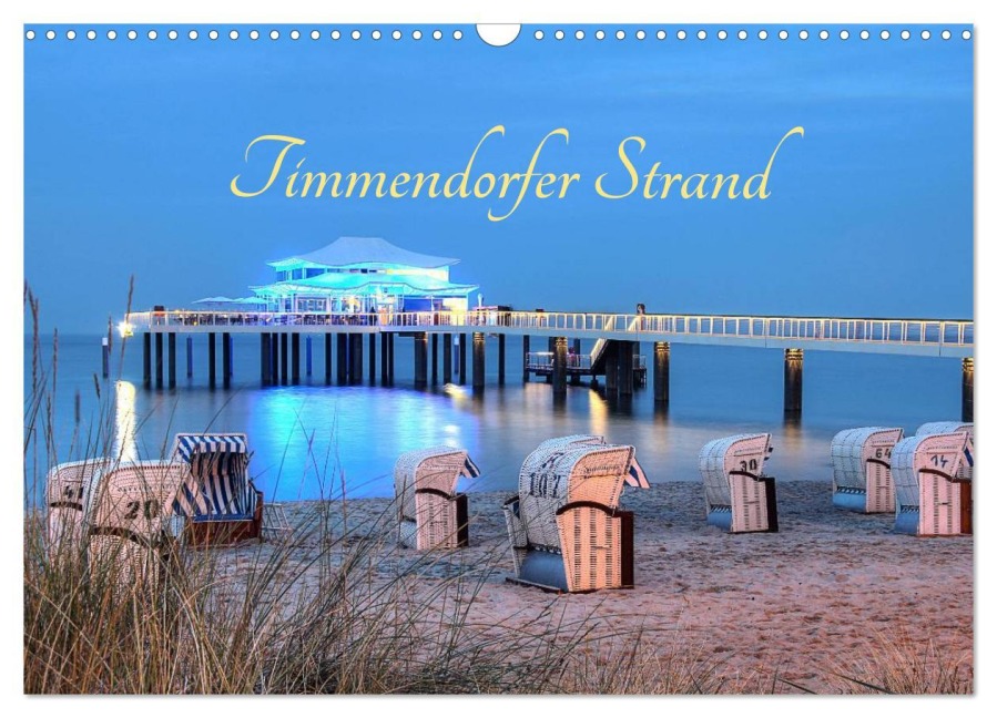 Timmendorfer Strand (Wandkalender 2025 DIN A3 quer), CALVENDO Monatskalender - Joachim Hasche