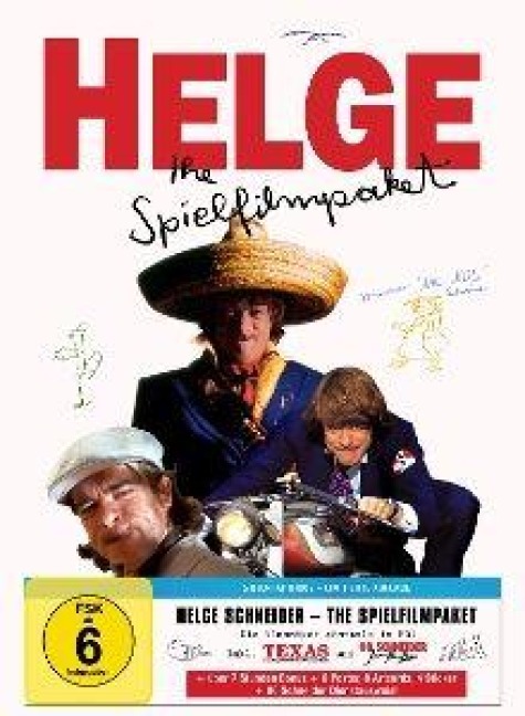 Helge Schneider - The Spielfilmpaket (Limitierte Capbox) (5 Blu-ray Discs) - 