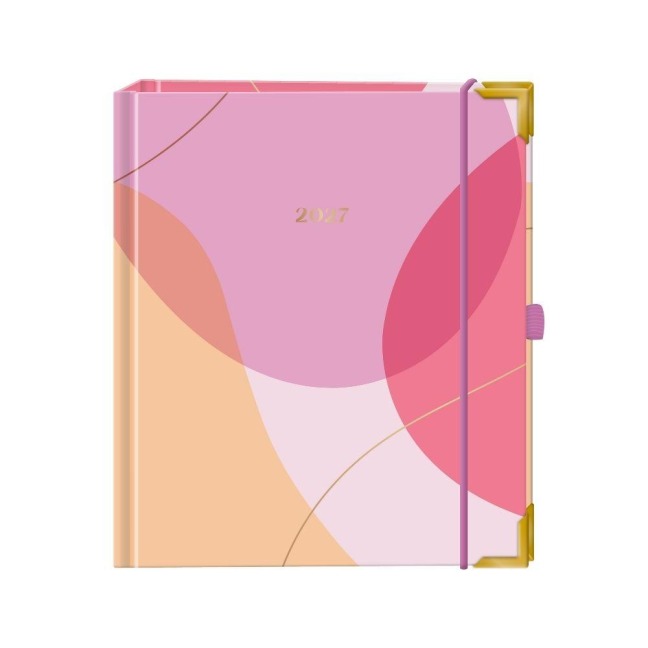 Terminplaner A5 Premium 2027 Kreise - 