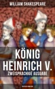 Cover-Bild zum Titel 'König Heinrich V. (Zweisprachige Ausgabe: Deutsch-Englisch)' von 'William Shakespeare'
