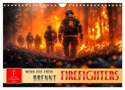Cover-Bild zum Titel 'Firefighters - wenn die Erde brennt (Wandkalender 2026 DIN A4 quer), CALVENDO Monatskalender' von 'Peter Roder'