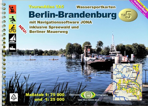 TourenAtlas TA5 Berlin-Brandenburg - 