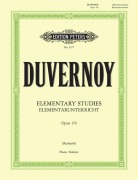 Cover-Bild zum Titel 'Elementarunterricht für Anfänger op. 176' von 'Jean Baptiste Duvernoy, Adolf Ruthardt'