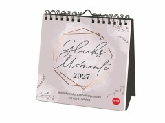 Cover-Bild zum Titel 'Kreativkalender zum Aufstellen Glücksmomente 2027' von ''