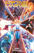 Cover-Bild zum Titel 'Captain Marvel - Neustart' von 'Kelly Thompson, Sergio Davila, David Lopez, Javier Pina'