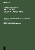 Cover-Bild zum Titel 'Briefwechsel 1799-1800' von ''