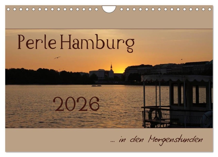 Perle Hamburg (Wandkalender 2026 DIN A4 quer), CALVENDO Monatskalender - Flori Flori0