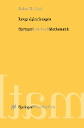 Cover-Bild zum Titel 'Integralgleichungen' von 'Heinz Werner Engl'