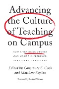Cover-Bild zum Titel 'Advancing the Culture of Teaching on Campus' von ''