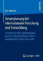 Steuerplanung bei internationaler Forschung und Entwicklung - Karl Broemel
