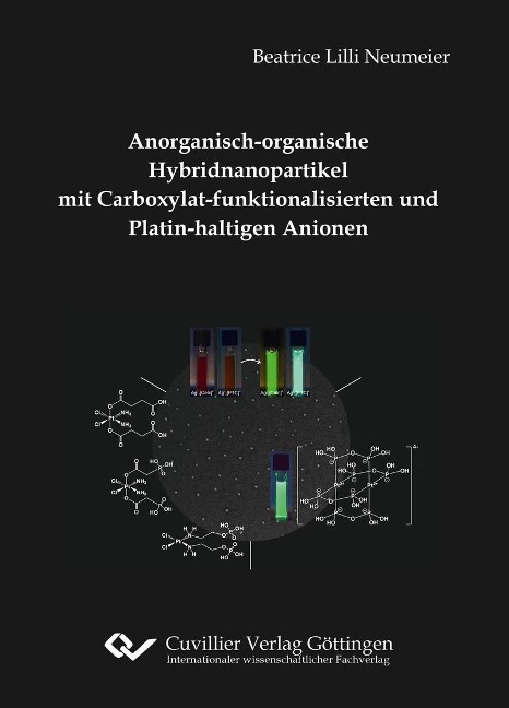 Anorganisch-organische Hybridnanopartikel mit Carboxylat-funktionalisierten und Platin-haltigen Anionen - 