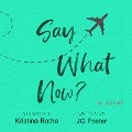 Cover-Bild zum Titel 'Say What Now?' von 'Jg Foster'