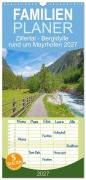 Cover-Bild zum Titel 'Familienplaner 2027 - Zillertal - Bergidylle rund um Mayrhofen 2027 mit 5 Spalten (Wandkalender, 21 x 45 cm) CALVENDO' von 'SusaZoom SusaZoom'