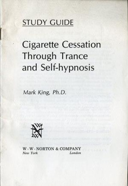 Cigarette Cessation Tape and Study Guide - James King