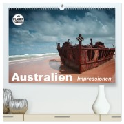 Australien. Impressionen (hochwertiger Premium Wandkalender 2026 DIN A2 quer), Kunstdruck in Hochglanz - Elisabeth Stanzer