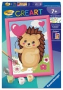 Cover-Bild zum Titel 'CreArt, Malen nach Zahlen Kinder - Herziger Igel' von ''