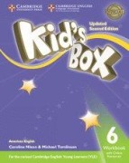 Cover-Bild zum Titel 'Kid's Box Level 6 Workbook with Online Resources American English' von 'Caroline Nixon, Michael Tomlinson'