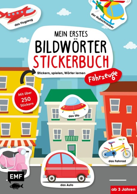 Mein erstes Bildwörter-Stickerbuch - Fahrzeuge - 