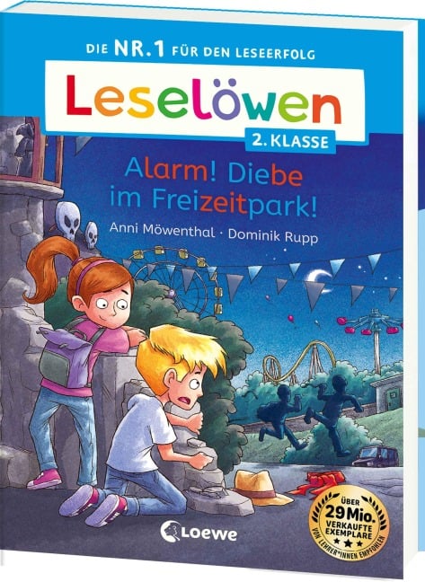 Leselöwen 2. Klasse - Alarm! Diebe im Freizeitpark! - Anni Möwenthal
