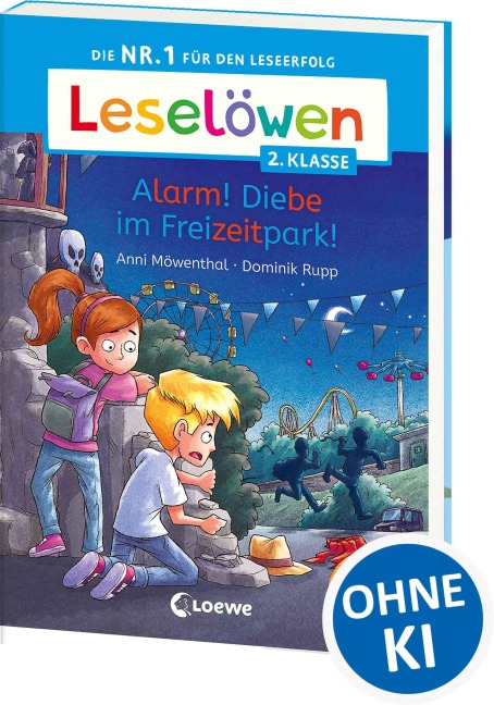 Leselöwen 2. Klasse - Alarm! Diebe im Freizeitpark! - Anni Möwenthal