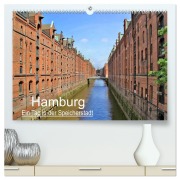 Cover-Bild zum Titel 'Hamburg - Ein Tag in der Speicherstadt (hochwertiger Premium Wandkalender 2026 DIN A2 quer), Kunstdruck in Hochglanz' von 'Arno Klatt'