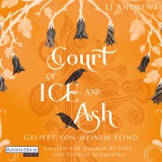 Cover-Bild zum Titel 'Court of Ice and Ash - Geliebt von meinem Feind -' von 'Lj Andrews'