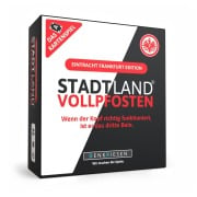Cover-Bild zum Titel 'DENKRIESEN - STADT LAND VOLLPFOSTEN® - Das Kartenspiel - Eintracht Frankfurt EDITION - "Wenn der Kopf richtig funktioniert, ist er das dritte Bein."' von 'Denis Görz, Ricardo Barreto'