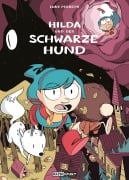 Cover-Bild zum Titel 'Hilda und der Schwarze Hund' von 'Luke Pearson'