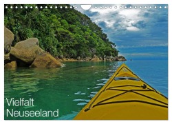Cover-Bild zum Titel 'Vielfalt Neuseeland (Wandkalender 2026 DIN A4 quer), CALVENDO Monatskalender' von 'Nico Schaefer'