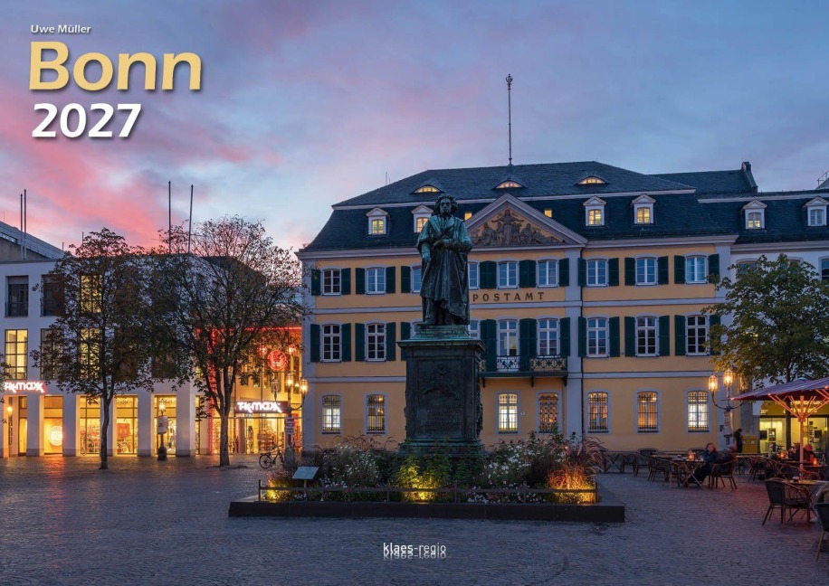 Bonn 2027 Bildkalender A3 quer, spiralgebunden - 