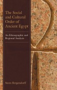 Cover-Bild zum Titel 'The Social and Cultural Order of Ancient Egypt' von 'Steen Bergendorff'