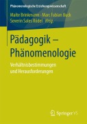 Cover-Bild zum Titel 'Pädagogik - Phänomenologie' von ''