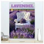 Lavendel (hochwertiger Premium Wandkalender 2026 DIN A2 hoch), Kunstdruck in Hochglanz - Cathrin Illgen