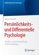 Cover-Bild zum Titel 'Persönlichkeits- und Differentielle Psychologie' von 'Georg Eckardt'