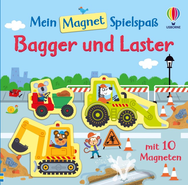 Mein Magnet-Spielspaß: Bagger und Laster - Kristie Pickersgill