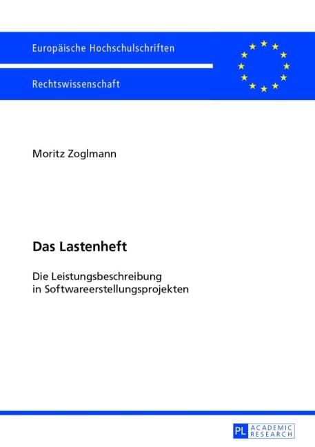 Das Lastenheft - Moritz Zoglmann