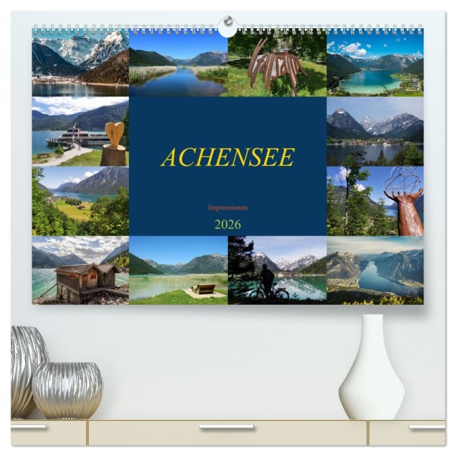 ACHENSEE Impressionen (hochwertiger Premium Wandkalender 2026 DIN A2 quer), Kunstdruck in Hochglanz - Susan Michel