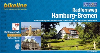 Cover-Bild zum Titel 'Bikeline Radtourenbuch Radfernweg Hamburg-Bremen' von ''