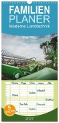 Cover-Bild zum Titel 'Familienplaner 2027 - Moderne Landtechnik mit 5 Spalten (Wandkalender, 21 x 45 cm) CALVENDO' von 'Simon Witt'