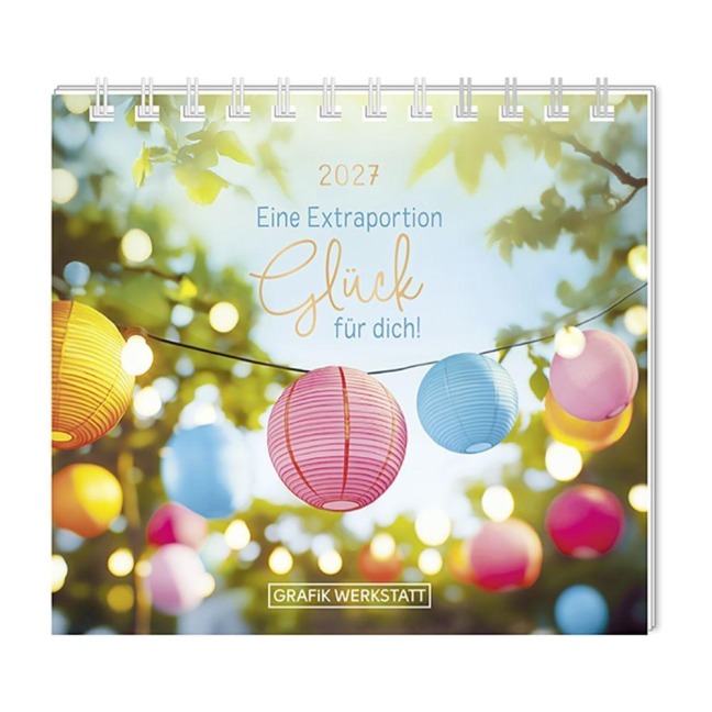 Mini-Kalender 2027 Eine Extraportion Glück für dich! - 