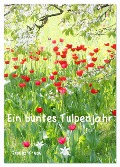 Ein buntes Tulpenjahr (Wandkalender 2024 DIN A2 hoch), CALVENDO Monatskalender - Gisela Kruse