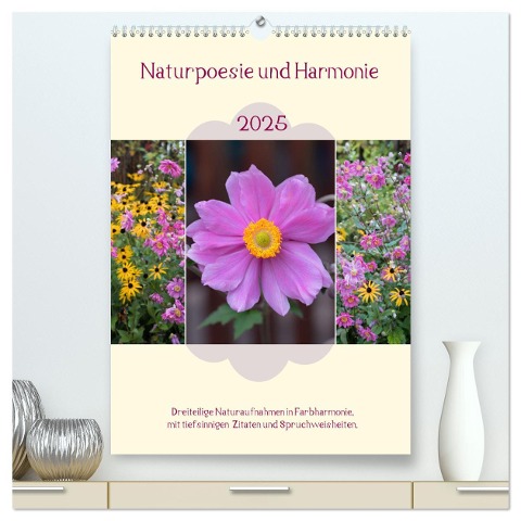 Naturpoesie und Harmonie (hochwertiger Premium Wandkalender 2025 DIN A2 hoch), Kunstdruck in Hochglanz - SusaZoom SusaZoom