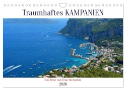 Cover-Bild zum Titel 'Traumhaftes KAMPANIEN, eine Reise vom Vesuv bis Sorrent (Wandkalender 2026 DIN A4 quer), CALVENDO Monatskalender' von 'Ulrich Senff'