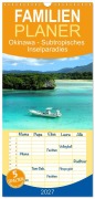 Cover-Bild zum Titel 'Familienplaner 2027 - Okinawa - Subtropisches Inselparadies mit 5 Spalten (Wandkalender, 21 x 45 cm) CALVENDO' von 'M. Gillner'