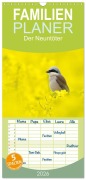 Cover-Bild zum Titel 'Familienplaner 2026 - Der Neuntöter mit 5 Spalten (Wandkalender, 21 x 45 cm) CALVENDO' von 'Wilfried Martin (GDT)'